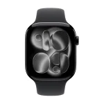APPLE Watch Series 11 GPS + Cellular, Cassa 46 mm in alluminio Jet Black con Cinturino Sport nero
