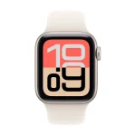 APPLE Watch SE 3 GPS, Cassa 40 mm in alluminio galassia con Cinturino Sport galassia