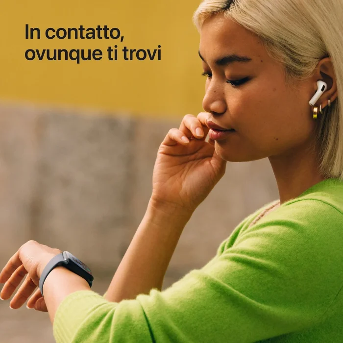 APPLE Watch SE 3 GPS, Cassa 40 mm in alluminio galassia con Cinturino Sport galassia - immagine 6