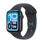 APPLE Watch SE 3 GPS, Cassa 44 mm in alluminio mezzanotte con Cinturino Sport mezzanotte - immagine 2