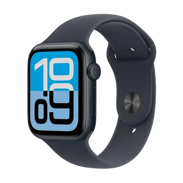 APPLE Watch SE 3 GPS, Cassa 44 mm in alluminio mezzanotte con Cinturino Sport mezzanotte - immagine 2