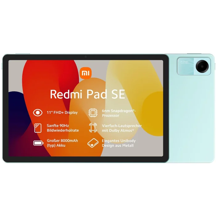 Tablet XIAOMI Redmi Pad SE, 128 GB, 11 ", Verde - immagine 6