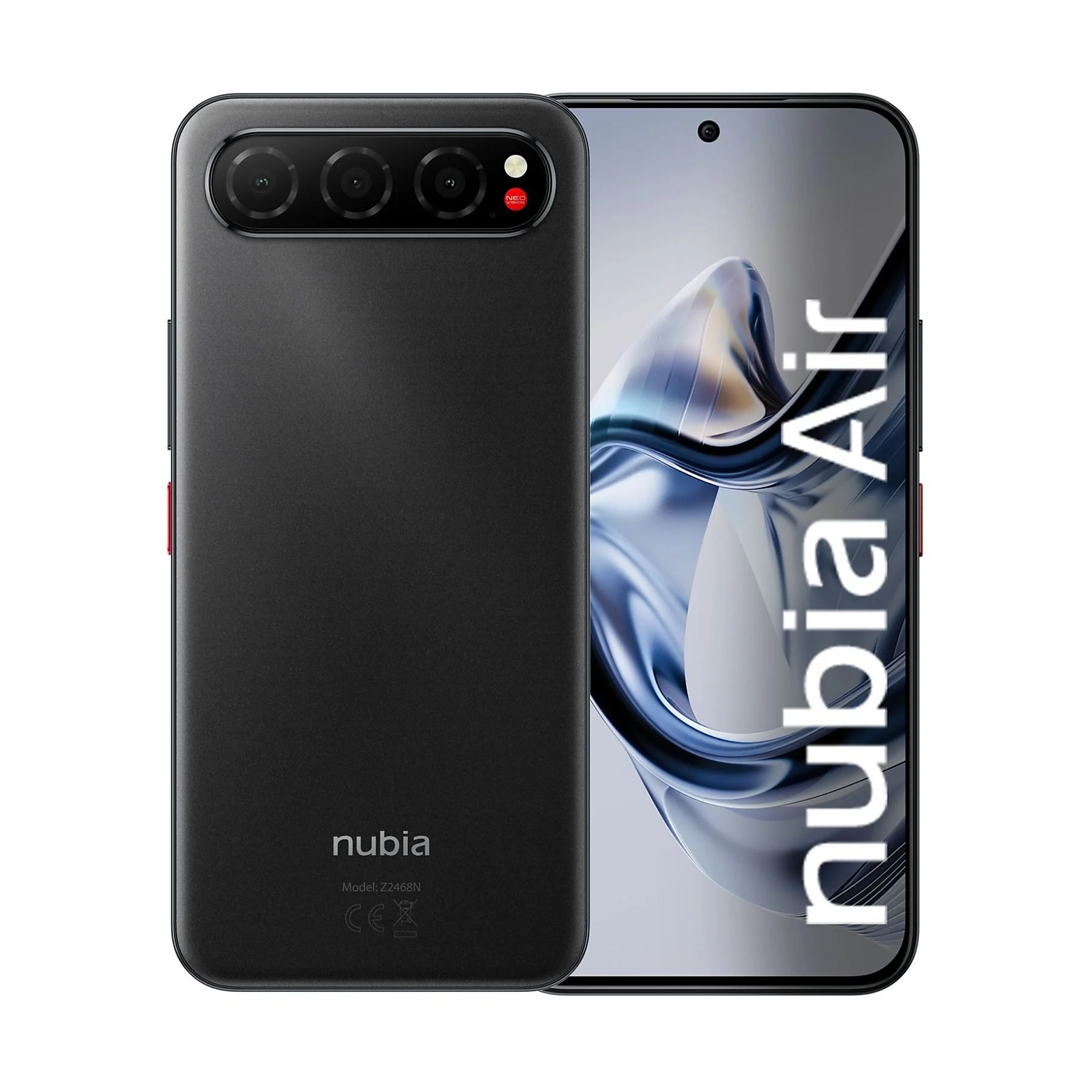 nubiaairbk ZTE NUBIA AIR 5G, 512GB, BLACK - immagine 1