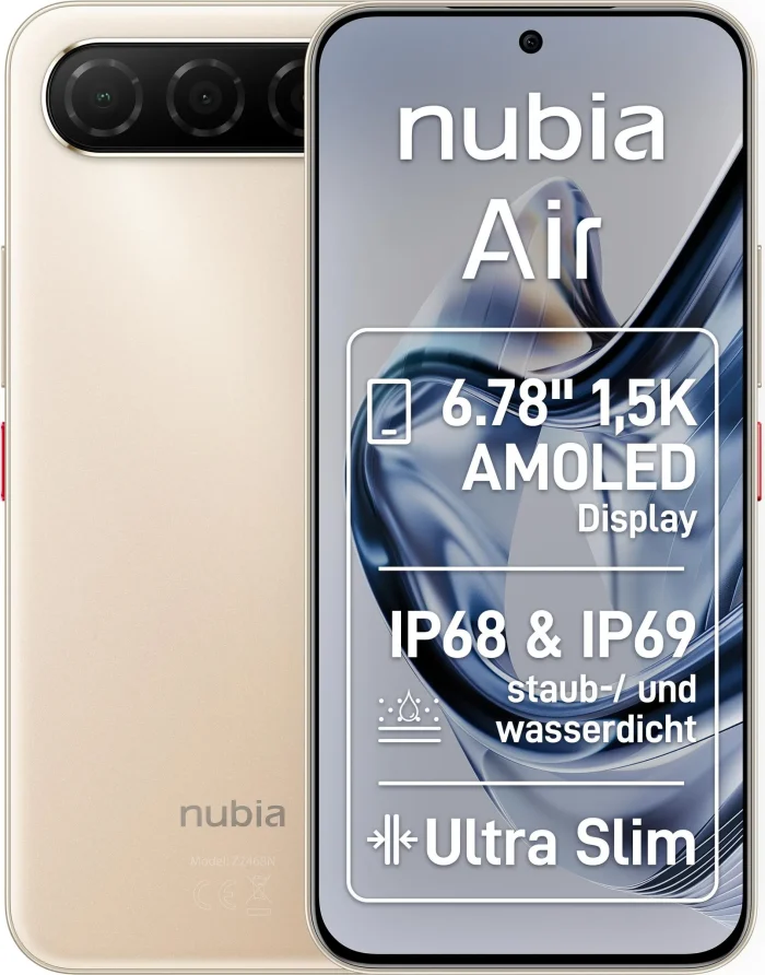 ZTE NUBIA AIR 5G, 512GB, GOLD - immagine 1