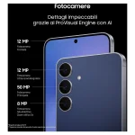 SAMSUNG Galaxy S25 FE 256GB , 256 GB, Navy - immagine 4