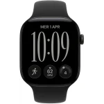 APPLE Watch Series 12 GPS, Cassa 46mm in alluminio nero con Cinturino