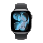 APPLE Watch Series 11 GPS + Cellular, Cassa 42 mm in alluminio grigio siderale con Cinturino Sport nero