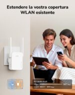 Cudy RE1200 Booster wireless AC1200 Dual Band WiFi Extender, WiFi Range Extender - immagine 5