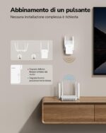 Cudy RE1200 Booster wireless AC1200 Dual Band WiFi Extender, WiFi Range Extender - immagine 2