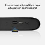 Mercusys TP-Link MT110 Mobile WiFi Router 4G LTE Cat4, WiFi Portatile con Sim, Velocit di Download 150Mbps, Batteria Ricaricabile - immagine 2