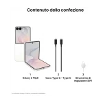 SAMSUNG Galaxy Z Flip8 256GB, 256 GB, Cream - immagine 8