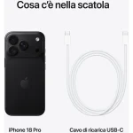APPLE iPhone 18 Pro Max 256GB Nero - immagine 3