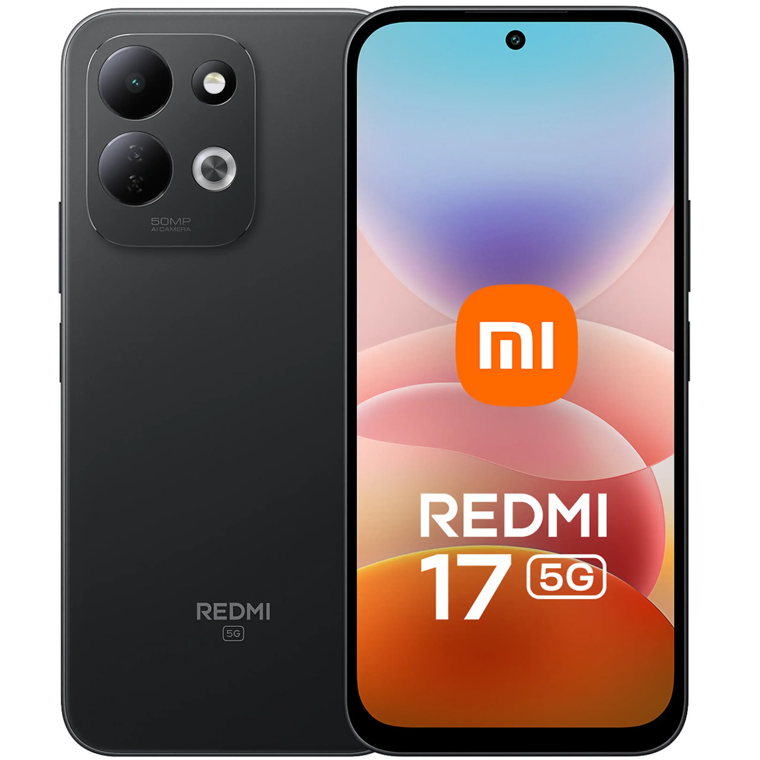 REDMI17BLACK XIAOMI Redmi 17 5G 4+256GB, 256 GB, Black - immagine 1