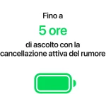 APPLE AirPods 5 con custodia di ricarica wireless - immagine 8