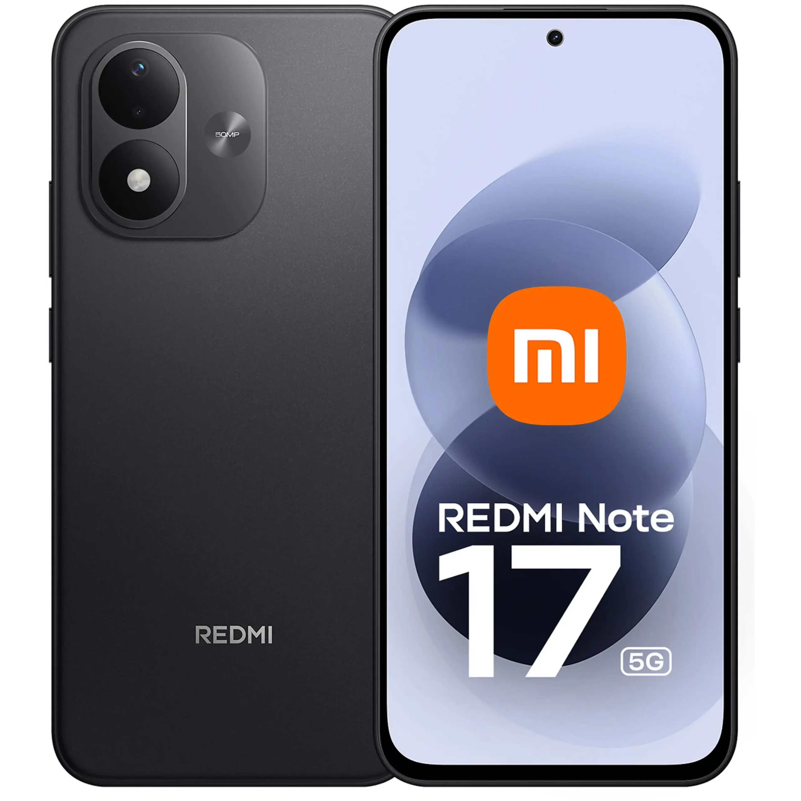 note17bk XIAOMI Redmi Note 17 5G 6+256, 256 GB, Black - immagine 1